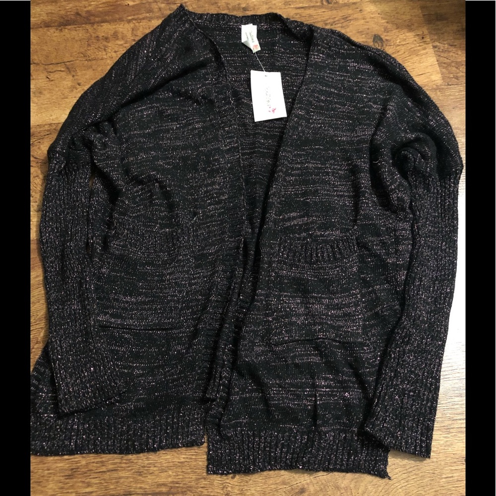 Pinkalicious Sparkle Cardigan(NWT)